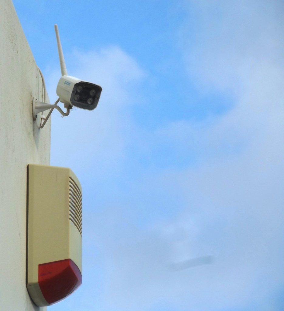 Smart TV to IP Security Camera System