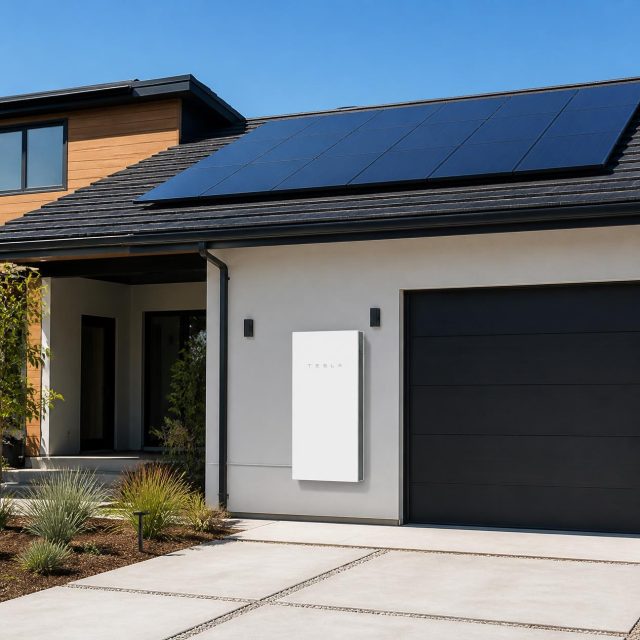 solar battery storage options for home