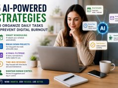 How to Use AI Tools to Organize Daily Tasks and Prevent Digital Burnout AI strategies to organize daily tasks and prevent digital burnout
