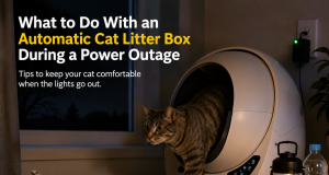 What to Do With an Automatic Cat Litter Box During a Power Outage automatic litter box during a power outage