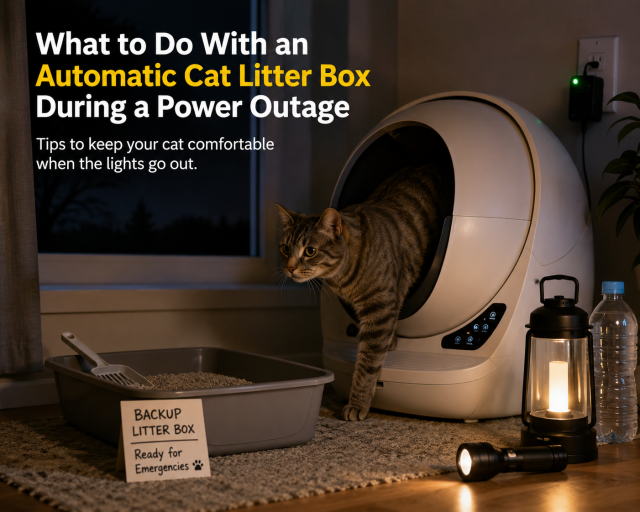 Automatic Cat Litter Box During a Power Outage automatic litter box during a power outage