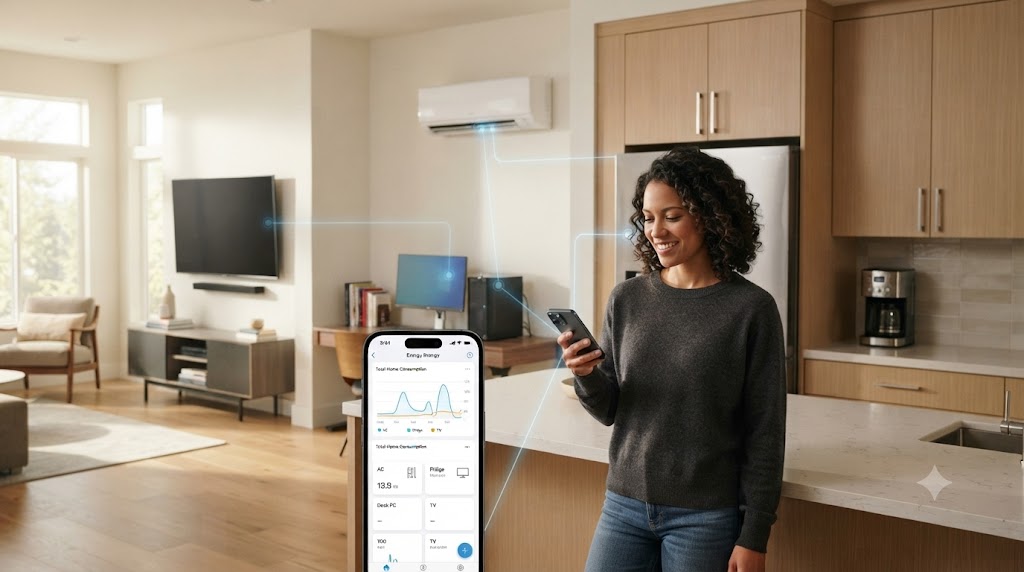 tracking electricity use from household appliances