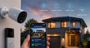 Why Your Next Smart Home Upgrade Should Focus on AI-Driven Security and Energy Savings AI home security camera protecting a modern home