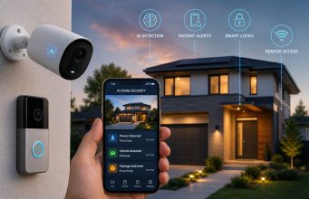 Why Your Next Smart Home Upgrade Should Focus on AI-Driven Security and Energy Savings AI home security camera protecting a modern home